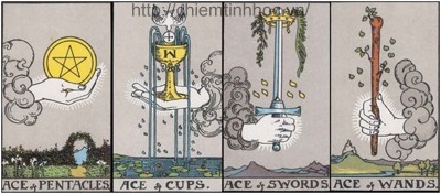 Học bói bài Tarot: Bốn Lá Ace Trong Tarot