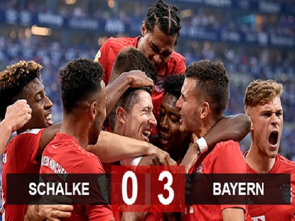 Schalke 0-3 Bayern: Hùm xám thắng tưng bừng