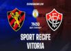 Nhận định hiệp 1 Sport Recife vs Vitoria