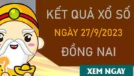Soi cầu XSDNA 27/9/2023 chốt loto giải tám Đồng Nai