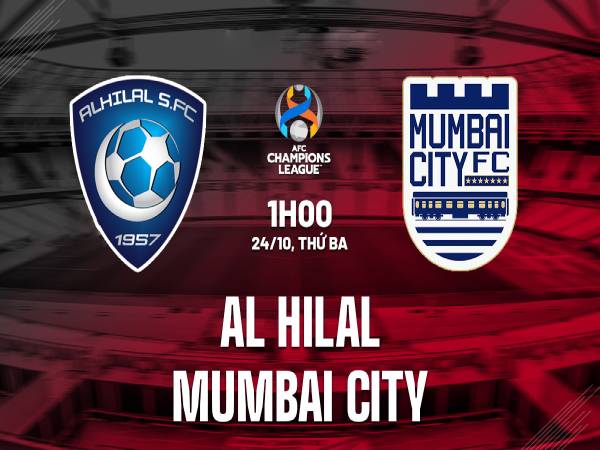Dự đoán Al Hilal vs Mumbai City 